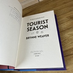 Tourist Season by Brynne Weaver (B&N Exclusive Edition) – Hardcover Painted Edge