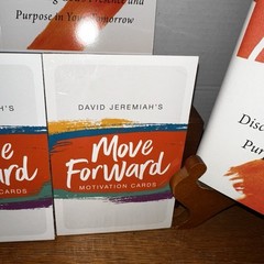Dr. David Jeremiah FORWARD HB Book + Study Guide + 2 Sets Sealed Cards ~ Lot