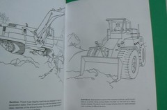 TRUCKS Coloring Book, Steven Petruccio, Dover 1995 BRAND NEW! 32-pages