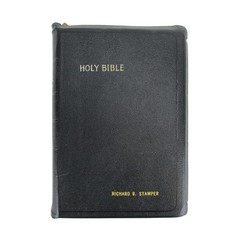 Holy Bible AKJV Leather Zipped National Bible Press 1958