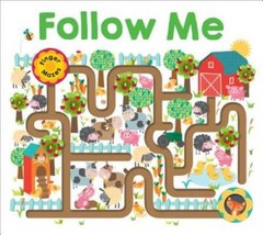 Maze Book: Follow Me (Finger Mazes) – Board book By Priddy, Roger – GOOD