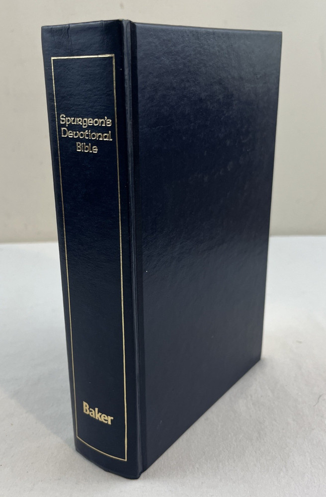 Spurgeons Devotional Bible Hardcover 1984 Baker Book House