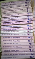 HUGE Lot of 60 Silhouette Romance Novels Vintage Paperback Books 1980s