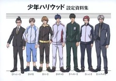 Shonen Hollywood Anime Setting Materials Collection 190 Pages Ships from Japan
