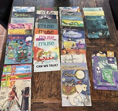 Cricket Muse Dig Cicada Spider Educational Mags 2010s Lot Of 33 Homeschool