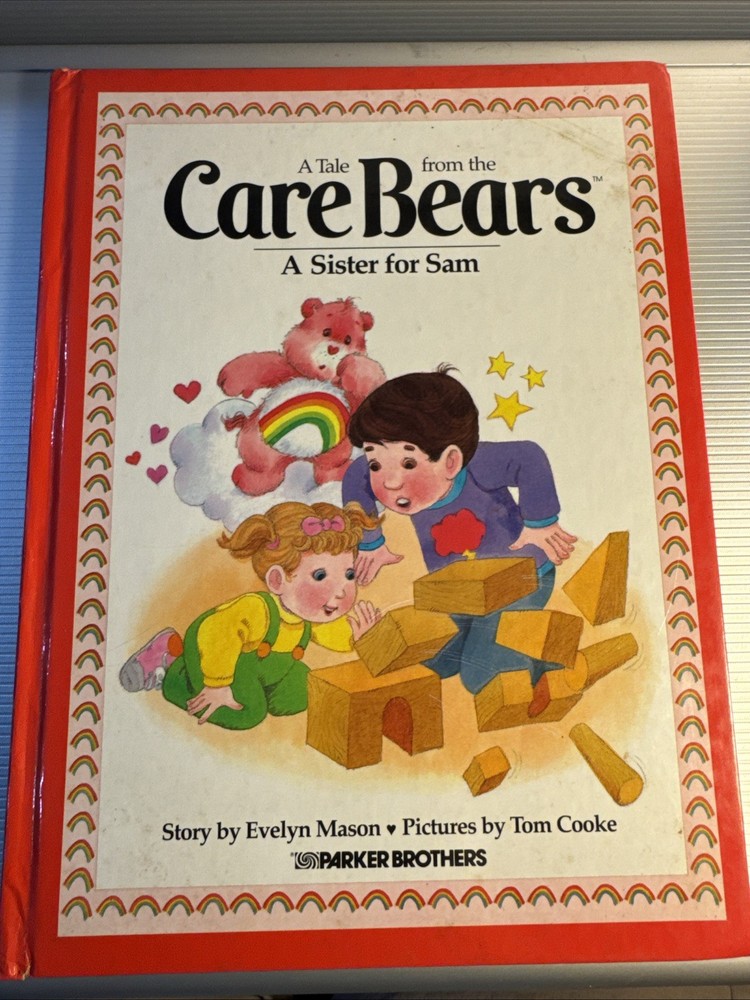 Vintage Care Bears A Sister For Sam HC 1983 44 Pages Evelyn Mason