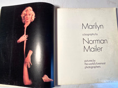 MARILYN A BIOGRAPHY-NORMAN MAILER 1ST QUALTY PB ED 1974 VG **CLIPPINGS ARCHIVE**