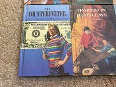 Vintage 80s Just For Boys 6 Book Lot Weekly Readers Hardcover HC Readers YA
