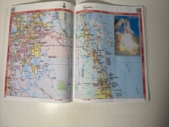 Florida Highway Atlas 2008 Kappa Universal Map Orlando Miami FL Street Guide