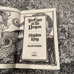Stephen King- Eyes of the Dragon 1st Print 1st Edition Good Preowned Condition