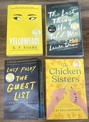 Reese’s Book Club LOT 4 TRADE PB Books PSYCHOLOGICAL THRILLERS Lucy Foley etc.