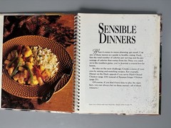 Lot of 2 Low-Fat Ways to Cook Pasta AND Chicken 1990s vtg HC Metal Spiral Bound