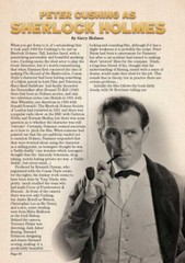 A Celebration of Peter Cushing – 296 page Softcover / Movies of peter cushing