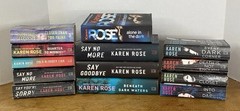 Karen Rose Mystery Thriller Lot 13 Books 3 Hardcover DJ 10 Paperback Mixed Set