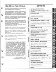 HONDA TRX450 Foreman ATV Service Manual 1998-2004 – WIRE BOUND – TOUGH COVERS
