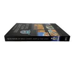 Rose Book of Bible Charts, Maps and Time Lines Full-Color Spiral Bound Foldout
