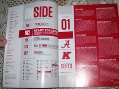 2 Issues GAME Crimson Tide Football vs Kent St. & Lindy Sports S.E. 2011 Preview
