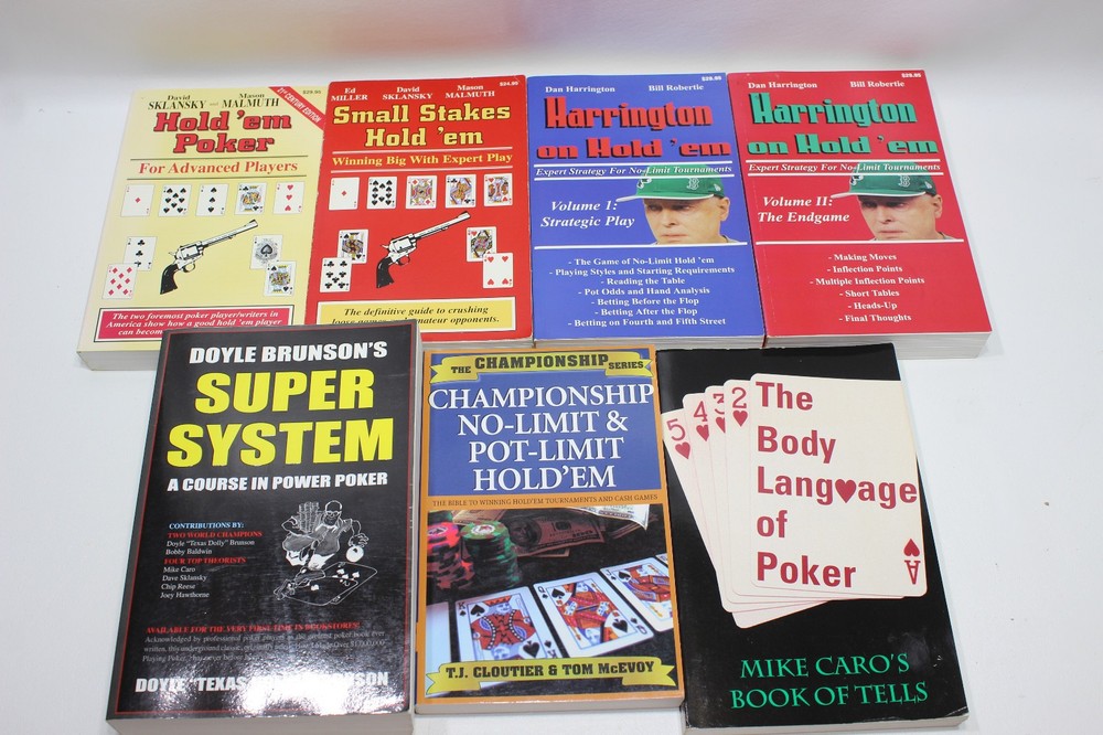 Poker Hold’em David Sklanksy Dan Harrington Brunson