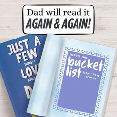 Just A Few Things I Love About You Dad – Very Good as New!