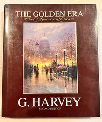 G. HARVEY „THE GOLDEN ERA-THE AMERICAN DREAM” (1992) Coffee Table Book, +++++