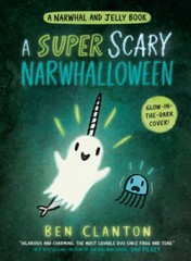 A Super Scary Narwhalloween (A Narwhal and Jelly Book 8) – Hardcover – GOOD