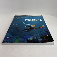BJU Press Math 4 Student Reviews Third Edition Educational Workbook –