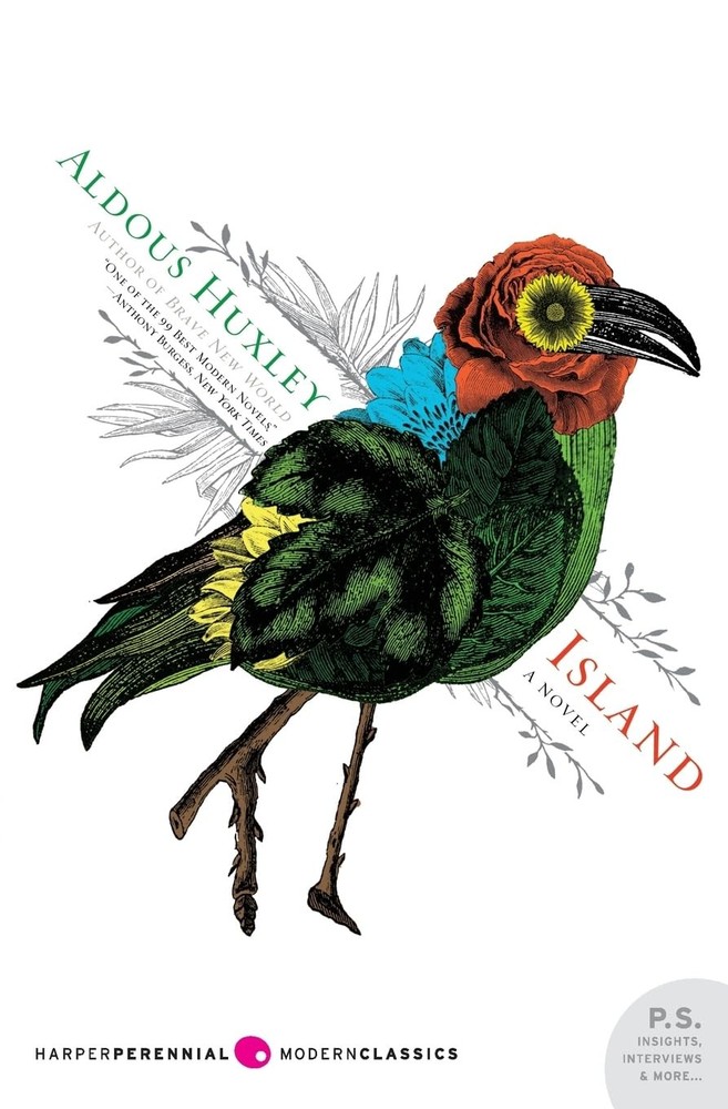 Island (Harper Perennial Olive Editions) – paperback Huxley, Aldous