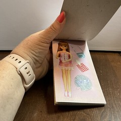 3 RARE 2000 – 2006 Dover Little Activity Sticker Paper Doll Joyful Like A Baby