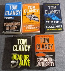 Tom Clancy JACK RYAN Novel Lot of 5 Books Paperback Thriller Berkley