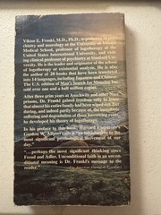 Rare Paperback Edition: Man’s Search for Meaning by Viktor E. Frankl