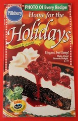 Pillsbury Cookbook Booklets AND a Hard to Find Slip Cover – Holiday Cooking