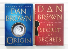 Dan Brown ROBERT LANGDON Complete Series Lot of 6 (#1-6) Set HC HARDCOVER Books