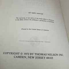 Kenneth Copeland Reference Edition Bible Genuine Leather KJV Concordance 1972