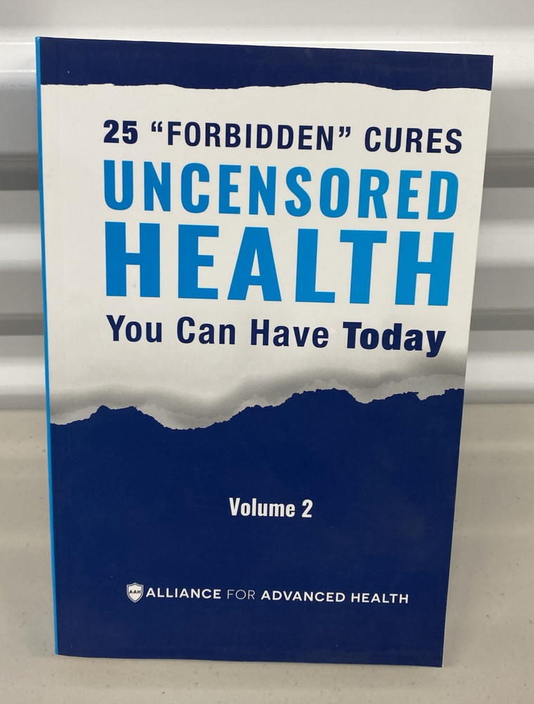 Uncensored Health 25 Forbidden Cures Volume 2 Book USED FREE SHIPPING