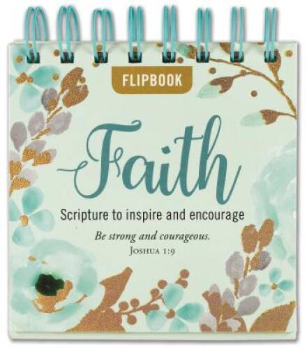 Faith Desktop Flipbook – Hardcover By Peter Pauper Press, Inc. – GOOD