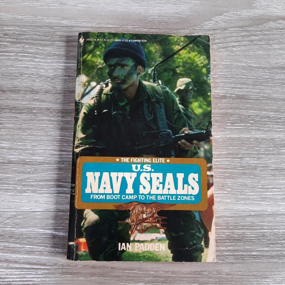 U.S. Navy SEALs Ian Padden 1985 First Edition Military History Bantam