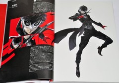 Persona 5 Official Design Works Art Book Illustration Game Fan Book ATLUS Japan