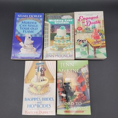 Cozy Mystery Books Related to Weddings Multiple Titles & Authors Lot of 14 PB