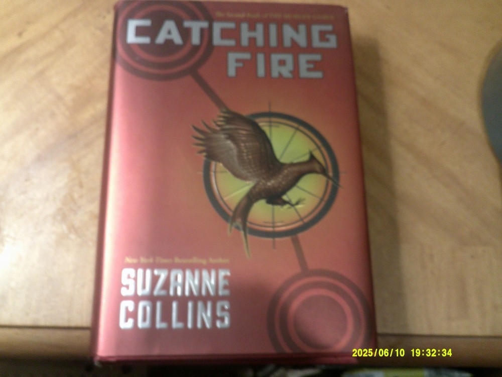 3 NEW HB/DJ by Suzanne Collins-Catching Fire,Mockingjay-1st ed &The Hunger Games