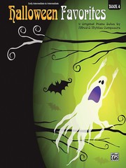 Halloween Favorites, Book 4: 9 Original Piano Solos by Alfred & Myklas Composer