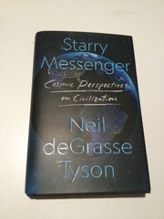 Neil deGrasse Tyson signed Starry Messenger (2022), Hardcover, First Edition