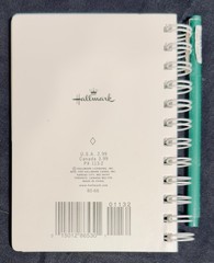 Hallmark Spiral Notebook Holiday Card List — Handy 80+ Pages — Decorative Cover