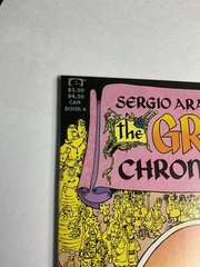 THE GROO CHRONICLES BOOK 6 ~ SIGNED BY SERGIO ARAGONES ~ 1989 UNREAD 9.4 NM