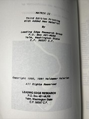 Matrix II The Abduction and Manipulation of Humans Using Advanced Technology New