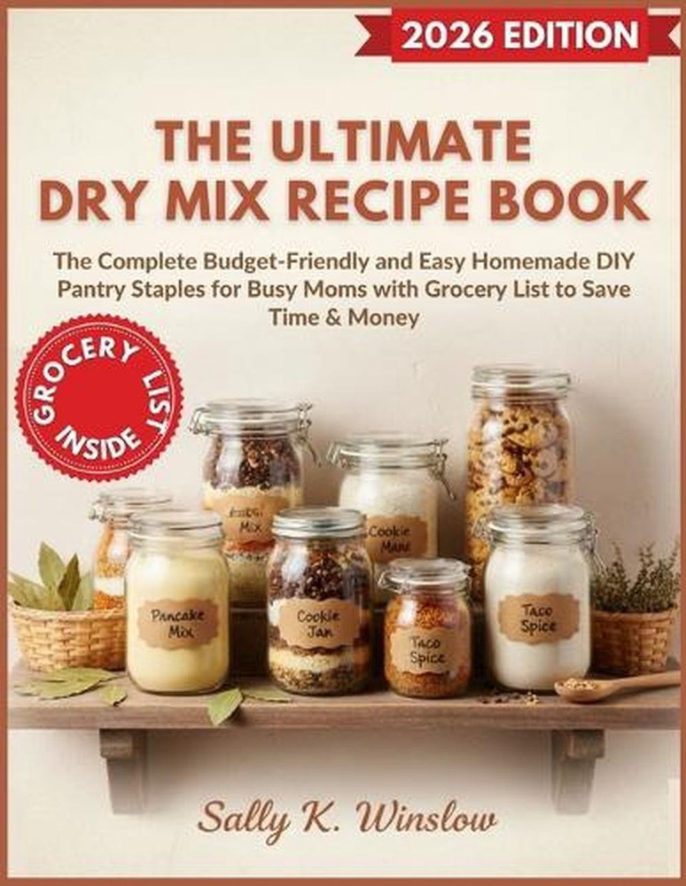 The Ultimate Dry Mix Recipe Book: The Complete Budget-Friendly and Easy Homemade