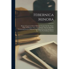 Hibernica Minora: Being A Fragment Of An Old-irish Treatise On The Psalter With