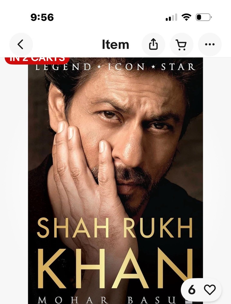 SHAH RUKH KHAN : Legend, Icon, Star by Mohar Basu (English, Paperback)