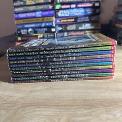 Star Wars Missions 1-4 & 6-11 Paperback Book Set Scholastic Young Readers Sci-Fi