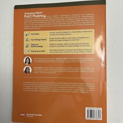 Singapore Math Fact Fluency 1 from Marshall Cavendish Education Paperback