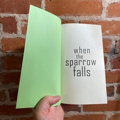 When the Sparrow Falls – Neil Sharpson – 2021 1st Tor Books Trade Paperback
